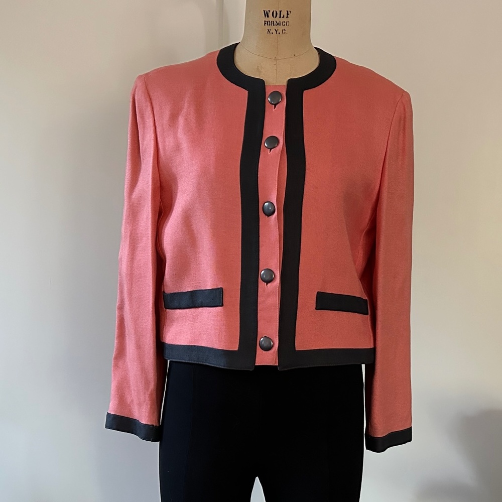 1980's women's Hardob brand vintage jacket. Size US 8
